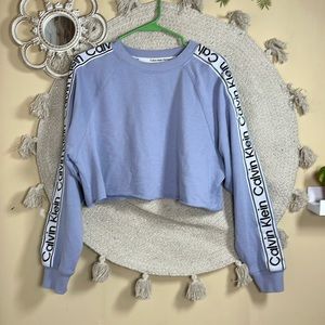Calvin Klein crop crewneck